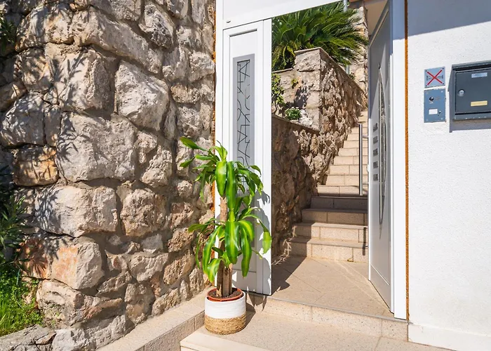 Terrace, View & Barbecue דירה דוברובניק